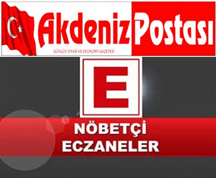 Mersinde nöbetci Eczaneler