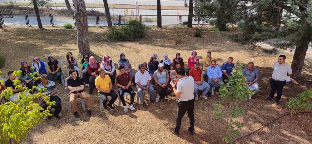 Yangın gönüllülerine eğitim verildi
