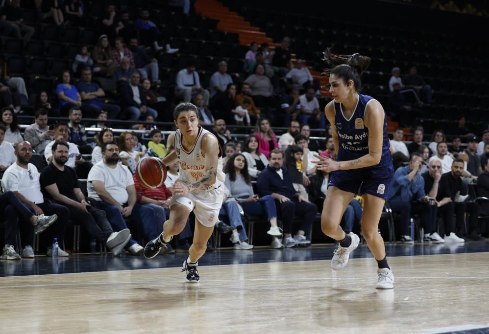 Kadınlar Basketbol Süper Ligi: ÇBK Mersin: 86 - Nesibe Aydın: 95
