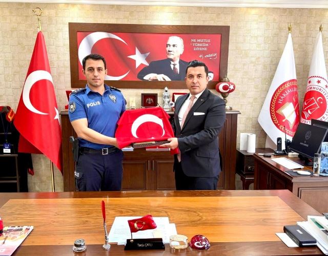 Emniyet Müdürü Umar’dan Başsavcı Çatlı’ya Veda Ziyareti