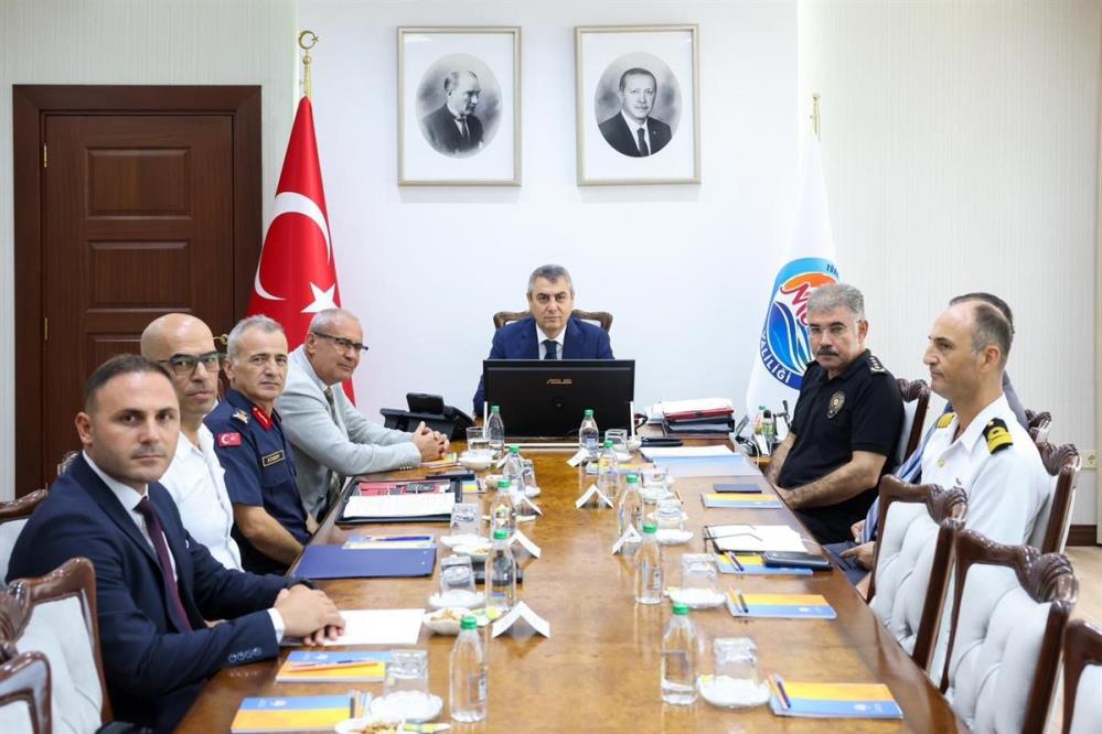 Güvenlik ve asayiş tedbirleri masaya yatırıldı