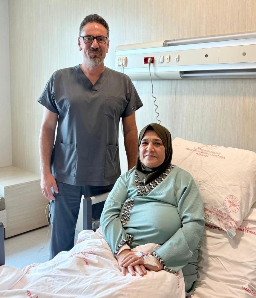 Iraklı hasta Mersin'de şifa buldu