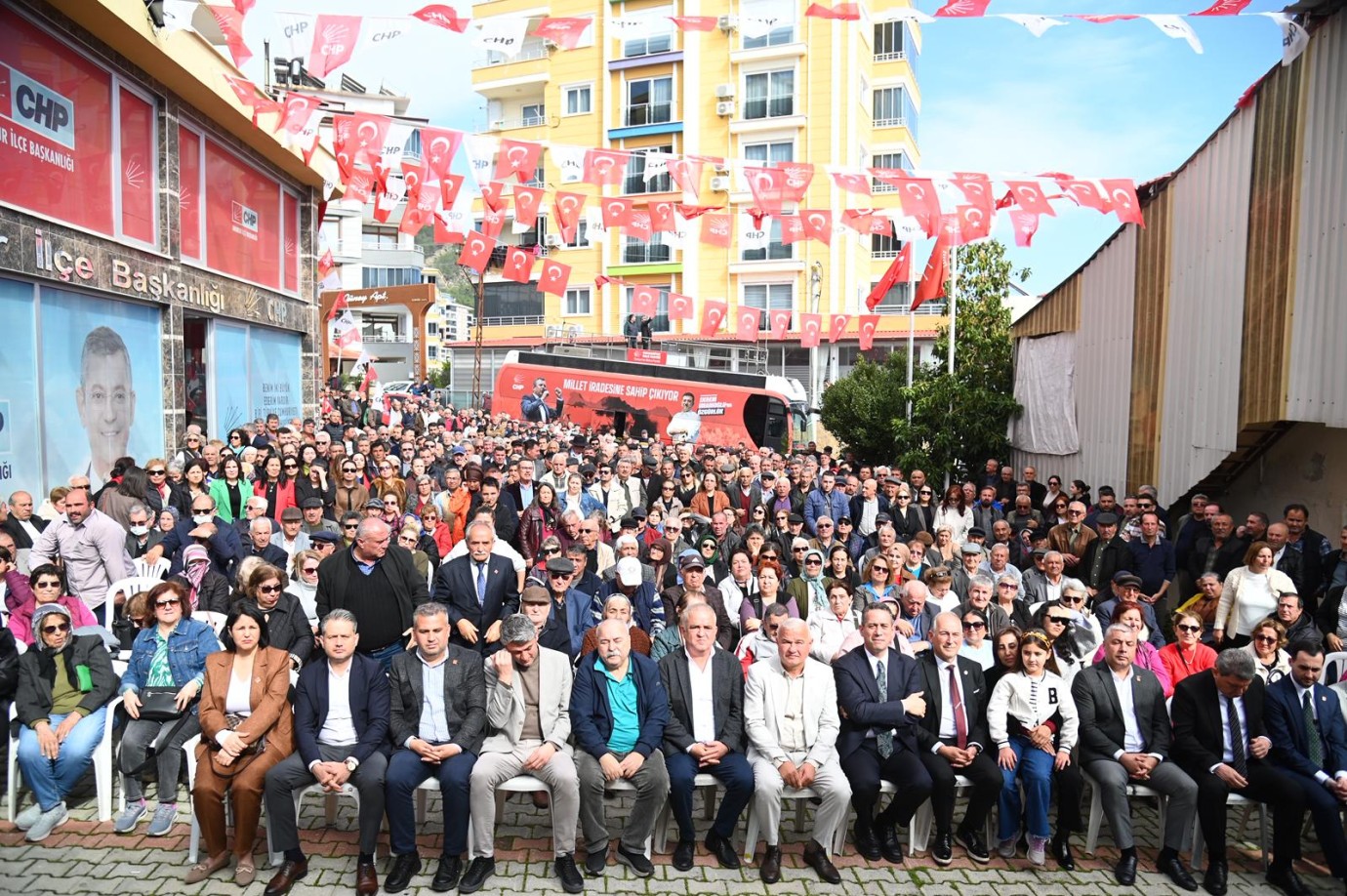 CHP Grup Başkanvekili Başarır Anamur’da Vatandaşlarla Buluştu