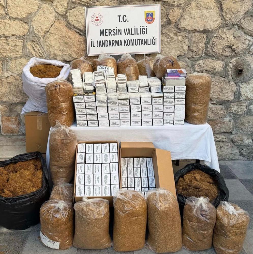Kaçak makaron operasyonu: 1 gözaltı