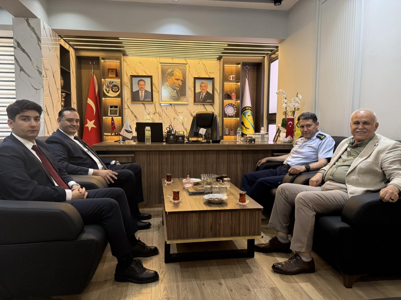 Başkan Özdemir’e Bir Dizi Ziyaretler Gerçekleştirildi