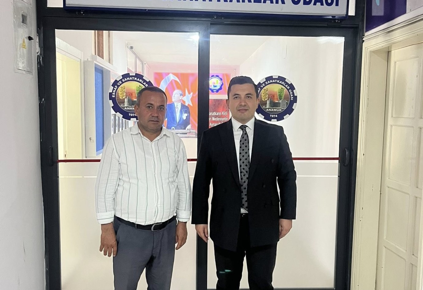 Anamur Cumhuriyet Başsavcısı Tanju Çatlı’dan Başkan Poçulu’ya Ziyaret