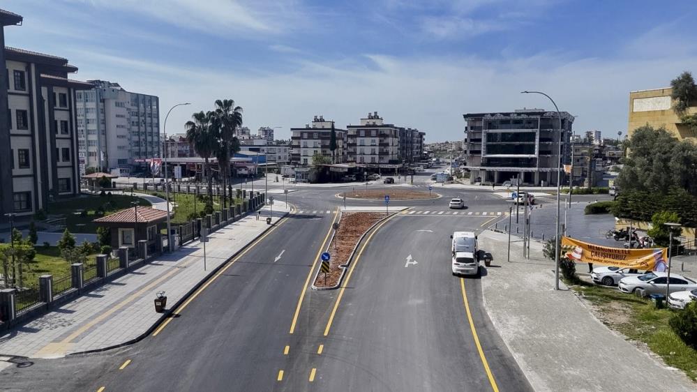 Kavşak düzenlemesiyle ulaşım daha güvenli hale geldi