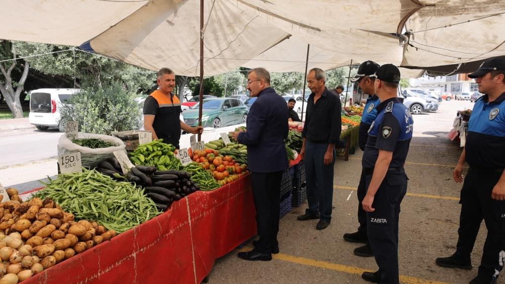 Zabıta'dan pazarlarda sıkı denetim