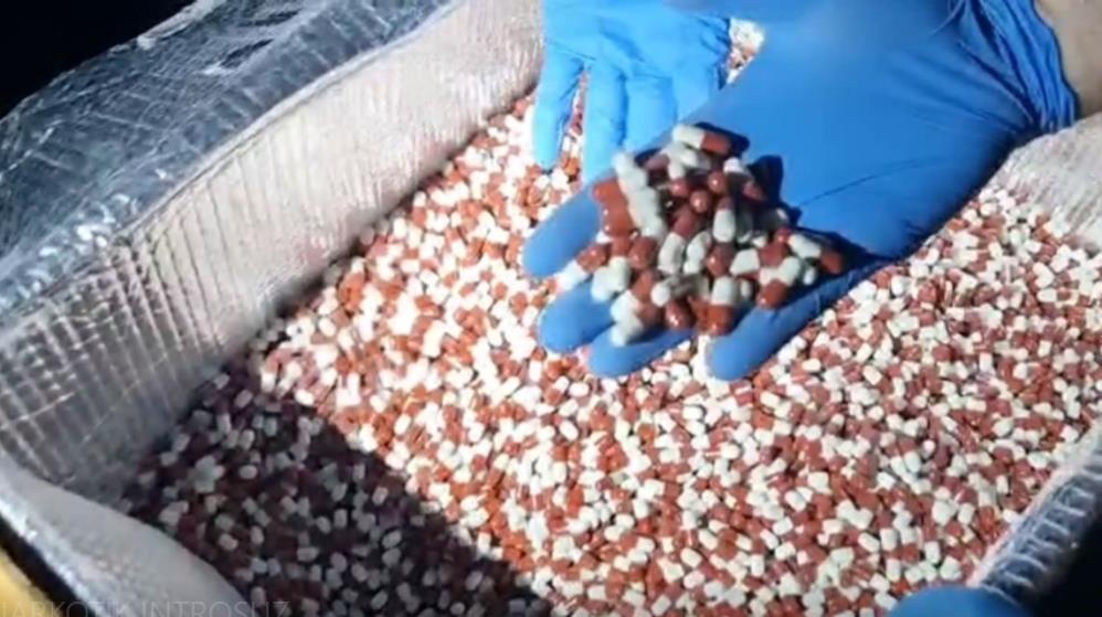 317 bin 285 adet uyuşturucu hap ele geçirildi