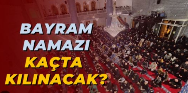 Anamur’da Kurban Bayram Namazı Saati belli oldu