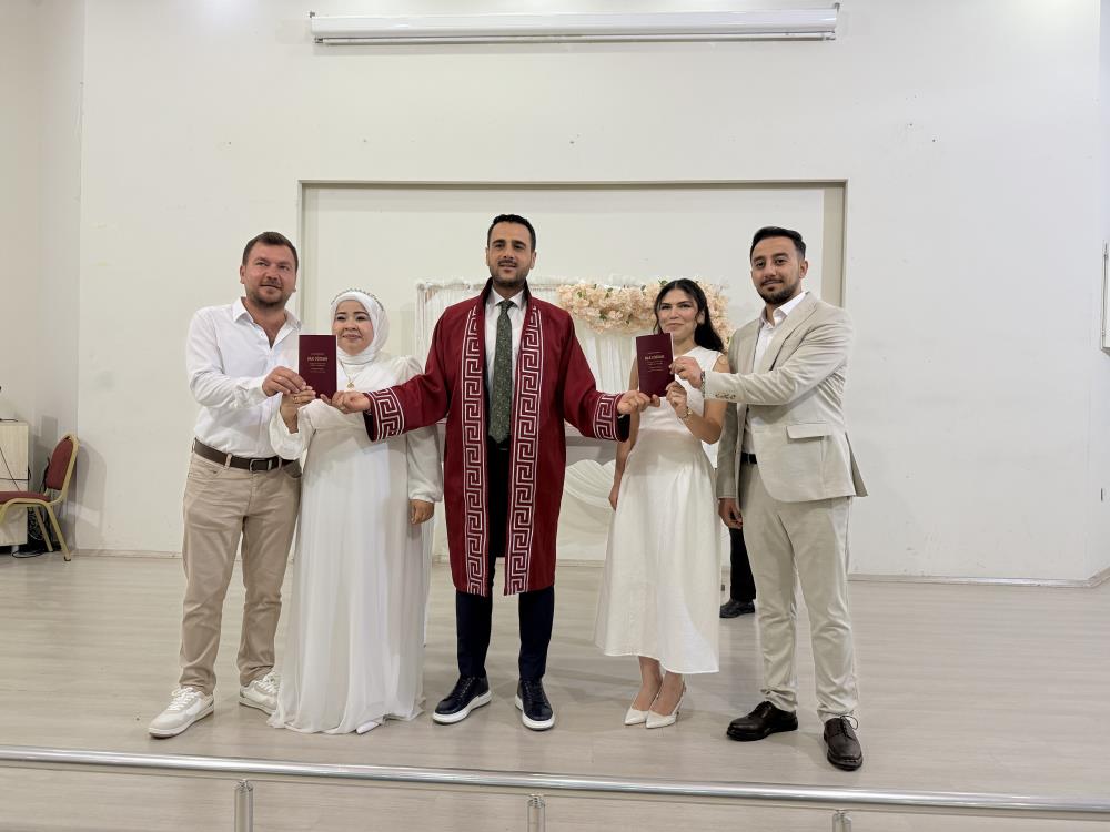 Kardeşlerin çifte mutluluğu