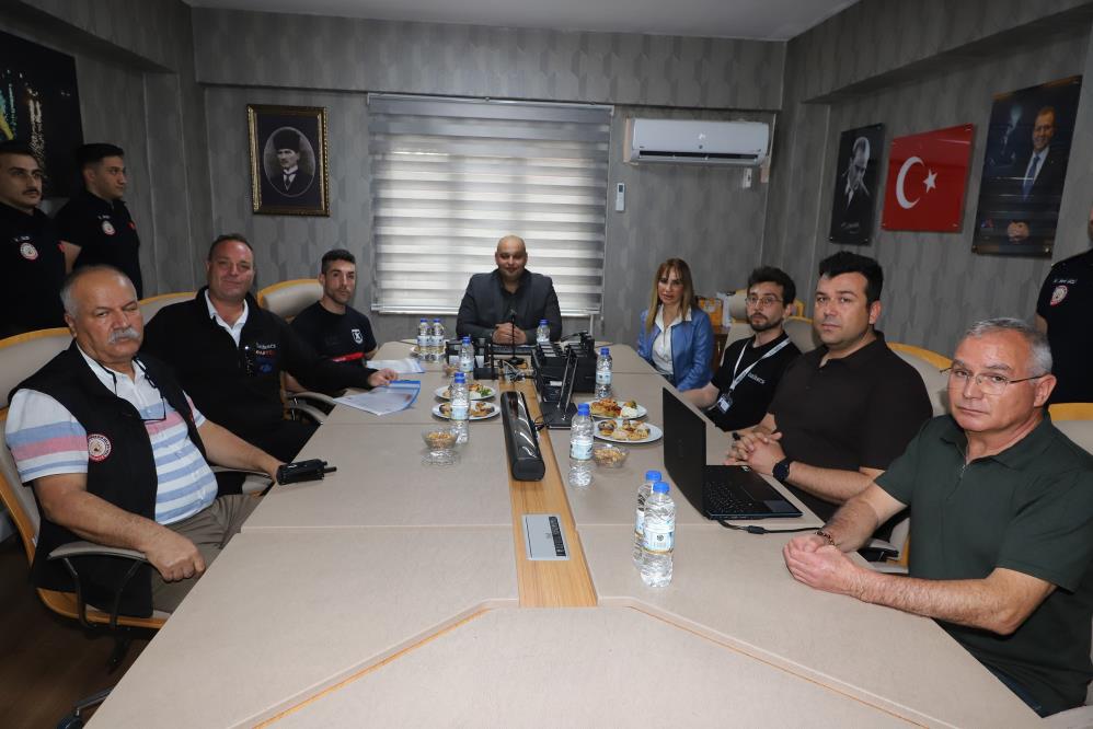 Mersin itfaiyesinin AKOM sistemi İspanyol heyeti etkiledi