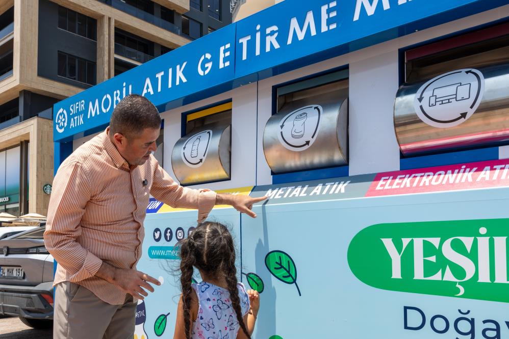 Mobil atık getirme merkezleri hizmete girdi