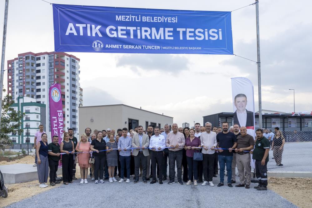 Atık Getirme Merkezi hizmete açıldı