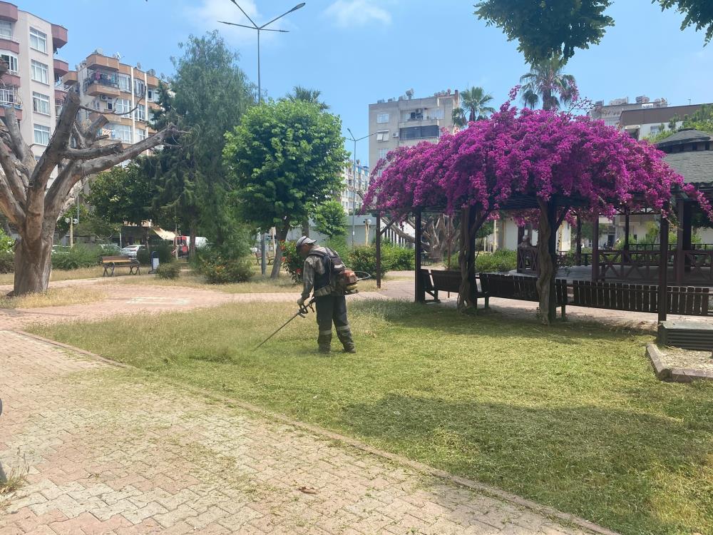 Parklar yaz sezonuna hazırlanıyor