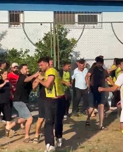 Köyler arası futbol turnuvasında maç sonu kavgası