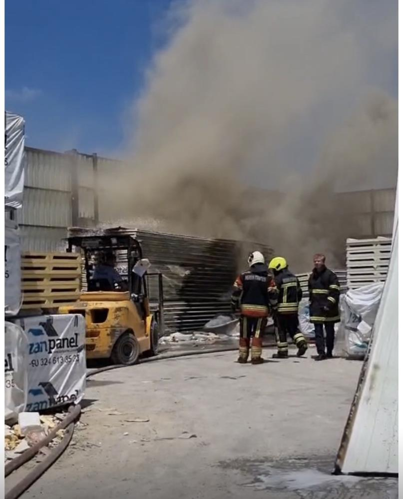 Depo yangını