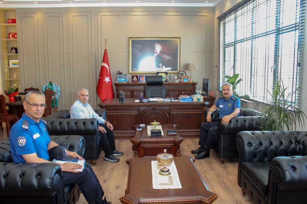 İl Emniyet Müdürü Aktaş’tan Kaymakam Duru’ya Ziyaret