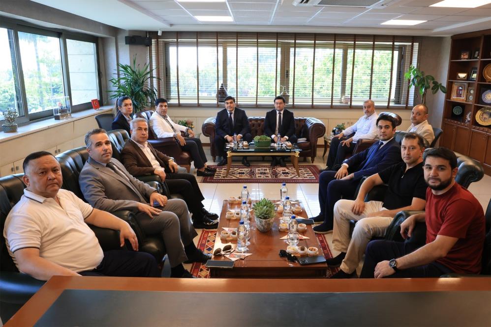 MTSO'da Mersin ile Özbekistan arasında ticaret görüşmesi