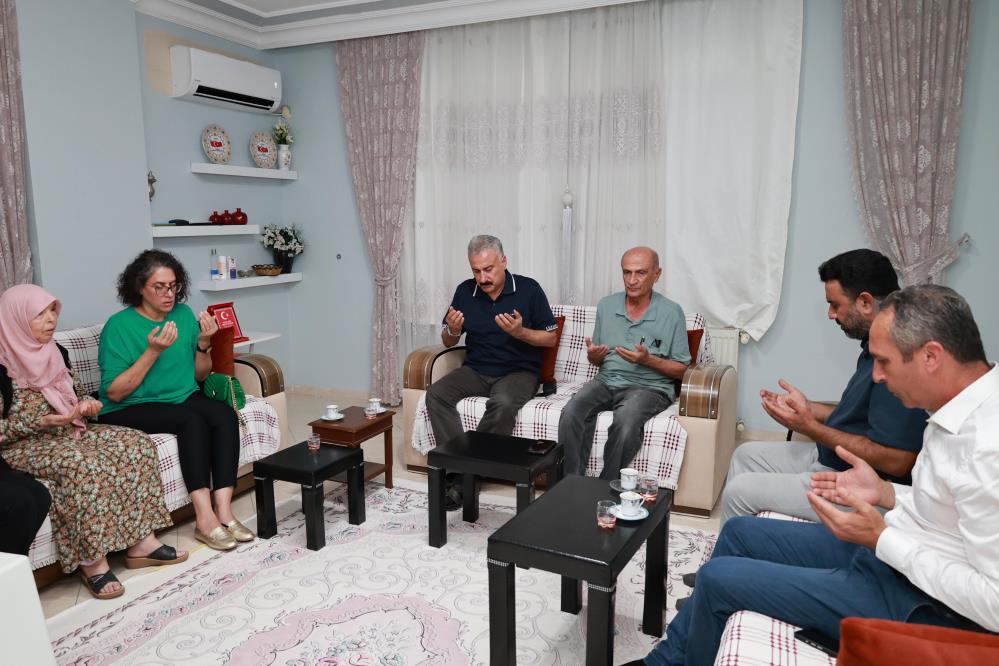 Emniyet Müdürü Aktaş'tan şehit ailesine vefa