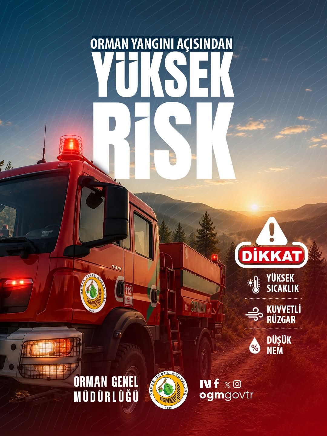 Anamur Orman İşletme Müdürlüğü'nden Kritik Uyarı: Yangını Riski Çok Yüksek