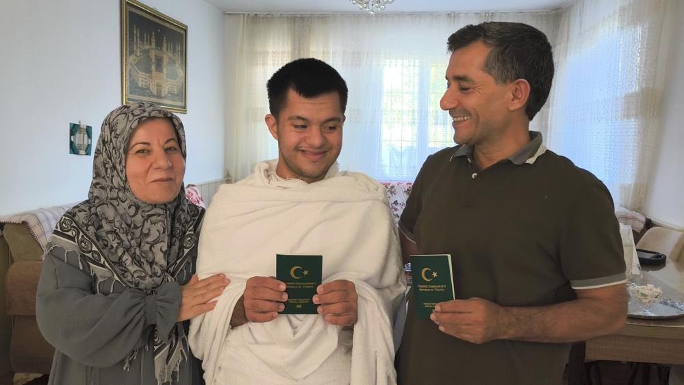 Anamur'da Engelli gencin umre hayali gerçek oluyor