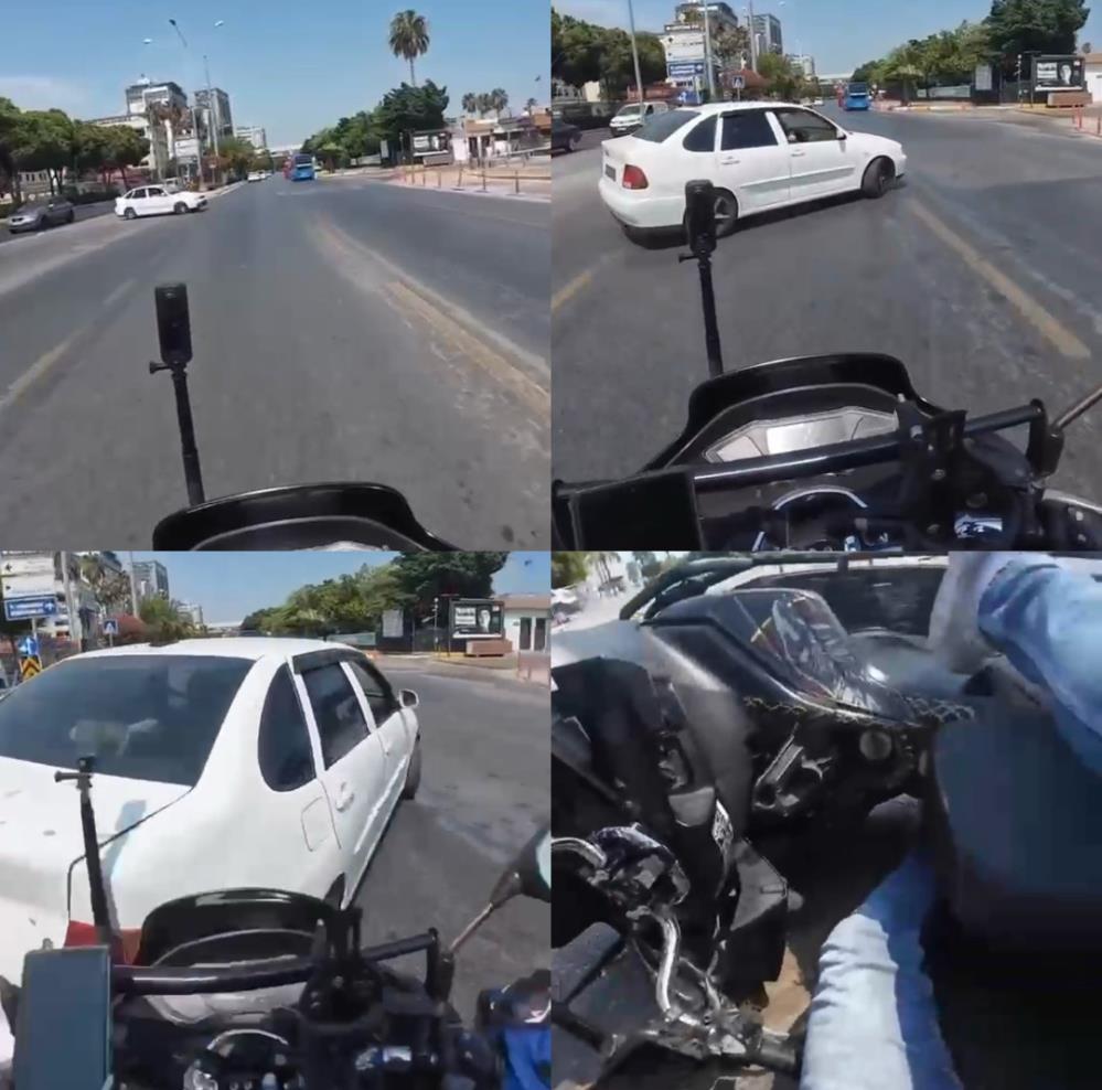 Araçlarla çarpışan motosiklet ve elektrikli bisiklet sürücüleri yaralandı