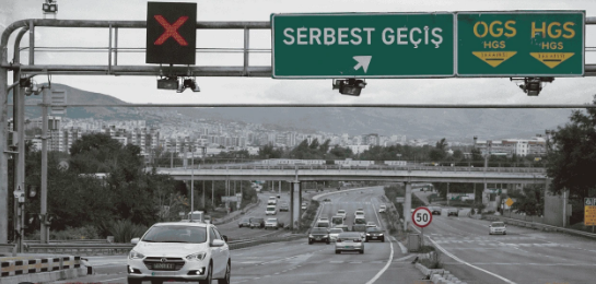 Mersin'de Otoyol Gişeleri serbest geçiş sistemine dönüşüyor