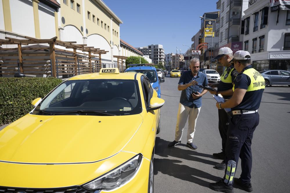 810 ticari taksi denetlendi, 280’ine ceza kesildi