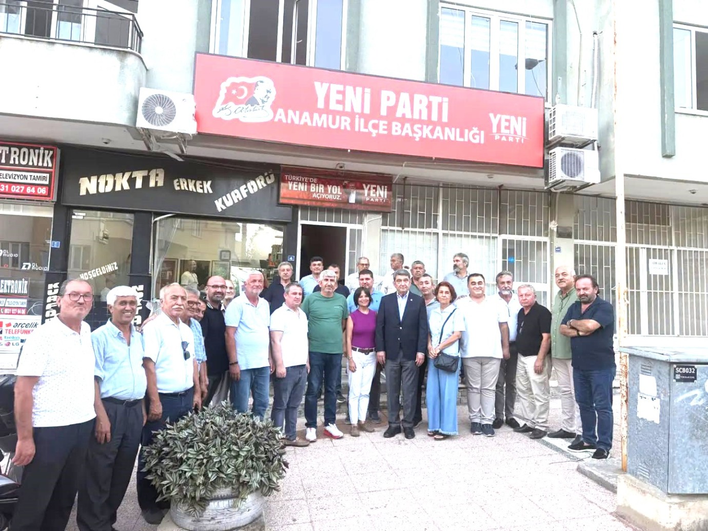 Yeni Parti İl Başkanı Cengiz Gökçel’den Anamur’a ziyaret