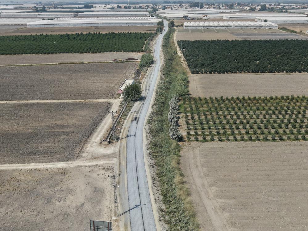 Tarımsal ulaşım için 4 bin 200 metrelik yol yenilendi