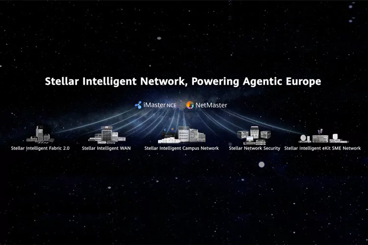 Huawei, &Prime;Güvenli ve Akıllı Bağlantı&Prime; felsefesi kapsamında Avrupa Bölgesi için geliştirilmiş Stellar Akıllı Ağ Çözümünü tanıttı