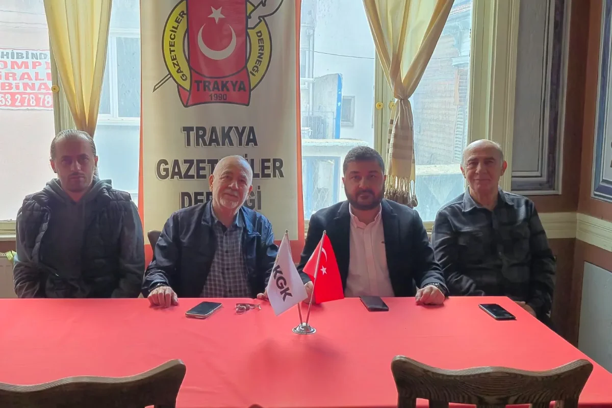 CHP'li Yazgan’dan Trakyalı gazetecilere ziyaret