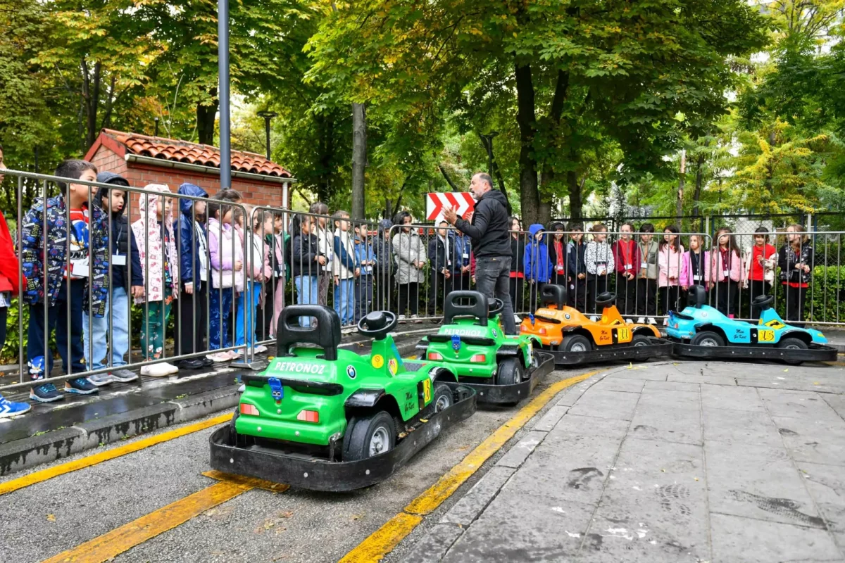 Başkentli miniklere trafik bilinci aşılanıyor