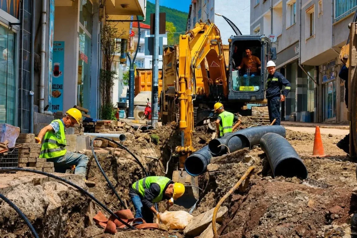 Ordu'da 6 ayda 233 kilometrelik altyapı hamlesi