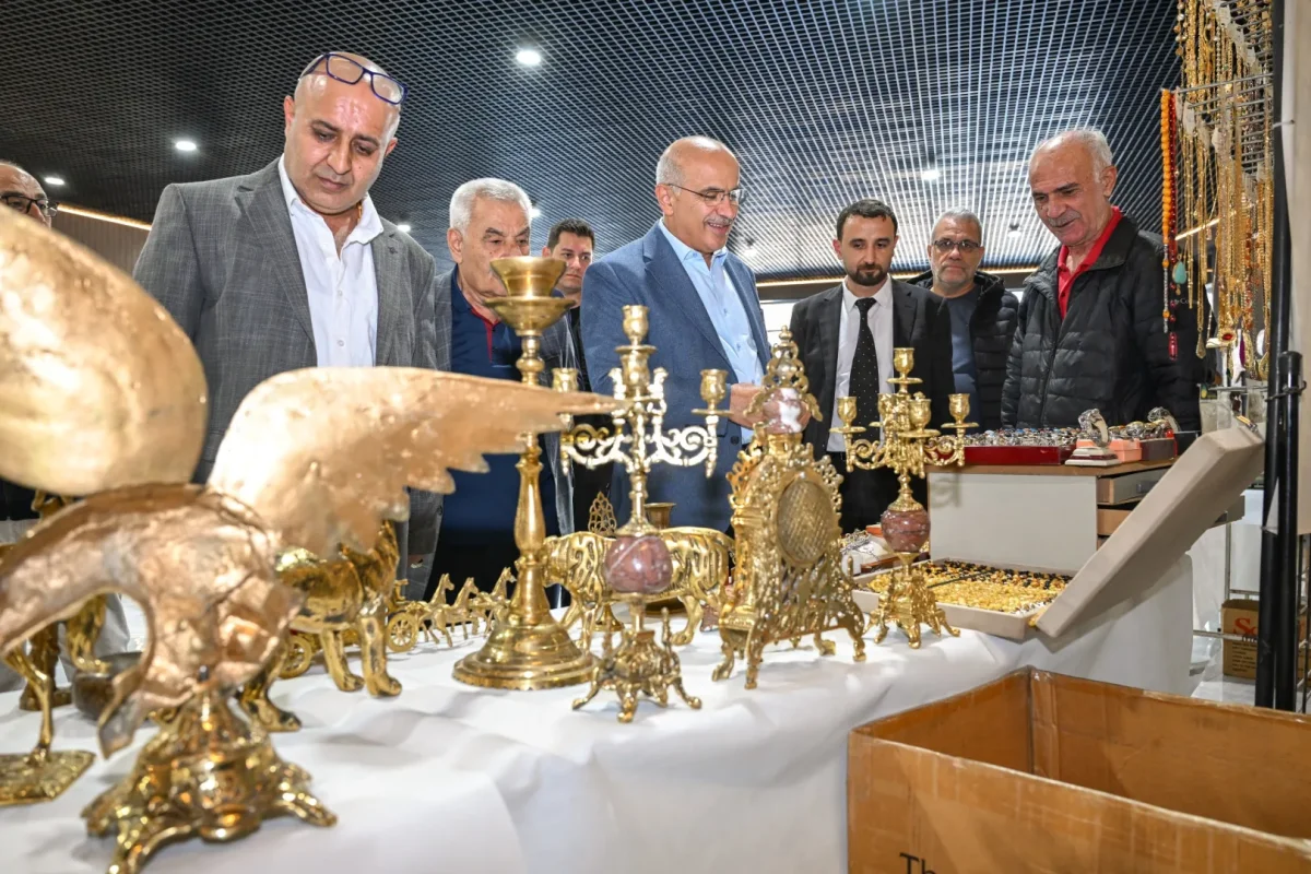 Malatya’da antika pazarı açıldı