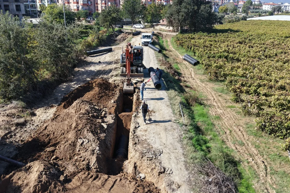 Manisa Sarıgöl'de taşkın riskine karşı hamle