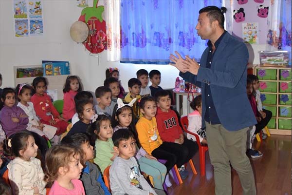 Öğrencilere ağız ve diş sağlının önemi anlatıldı