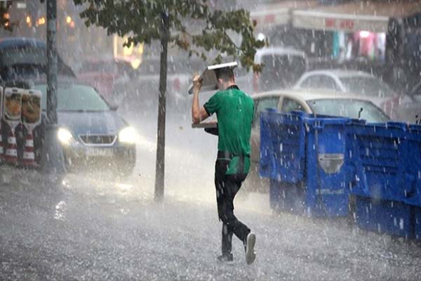 Meteoroloji Mersin'i turuncu kodla uyardı!
