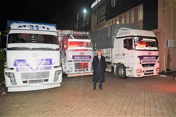 Başkan Kılınç Deprem Bölgesinde
