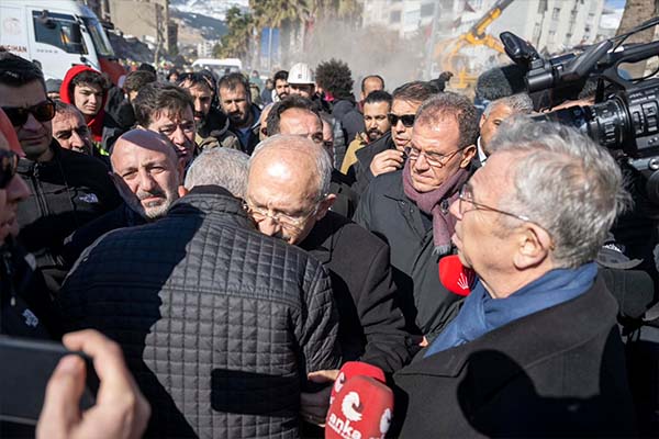 Başkan Seçer, CHP Lideri Kılıçdaroğlu İle Deprem Bölgesinde 