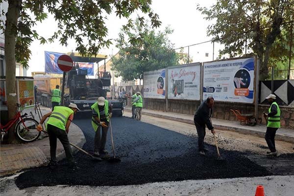 Akdeniz'de yollar yenileniyor