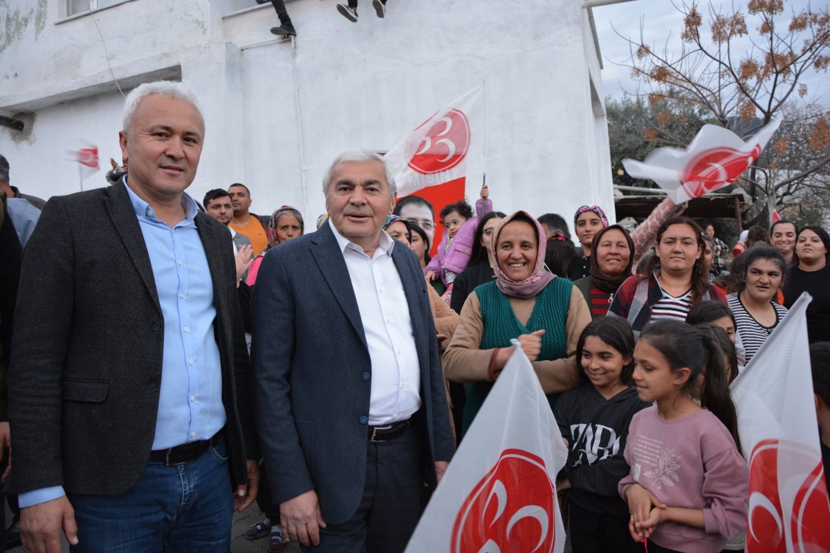 Mustafa Çetinkaya, Halkla Kucaklaşmaya Devam Ediyor