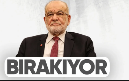 Temel Karamollaoğlu: 'Saadet Partisi'nin genel başkanlığını bırakıyor'