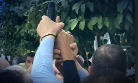 Yeni Parti'nin seçiminde havaya ateş açan şahıs tutuklandı