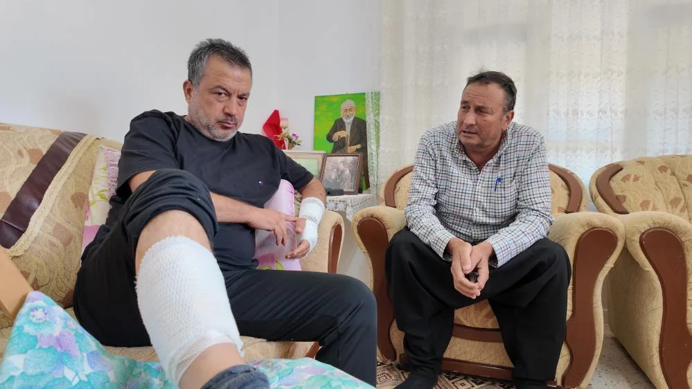 Köpeğin saldırdığı adam feci şekilde yaralandı