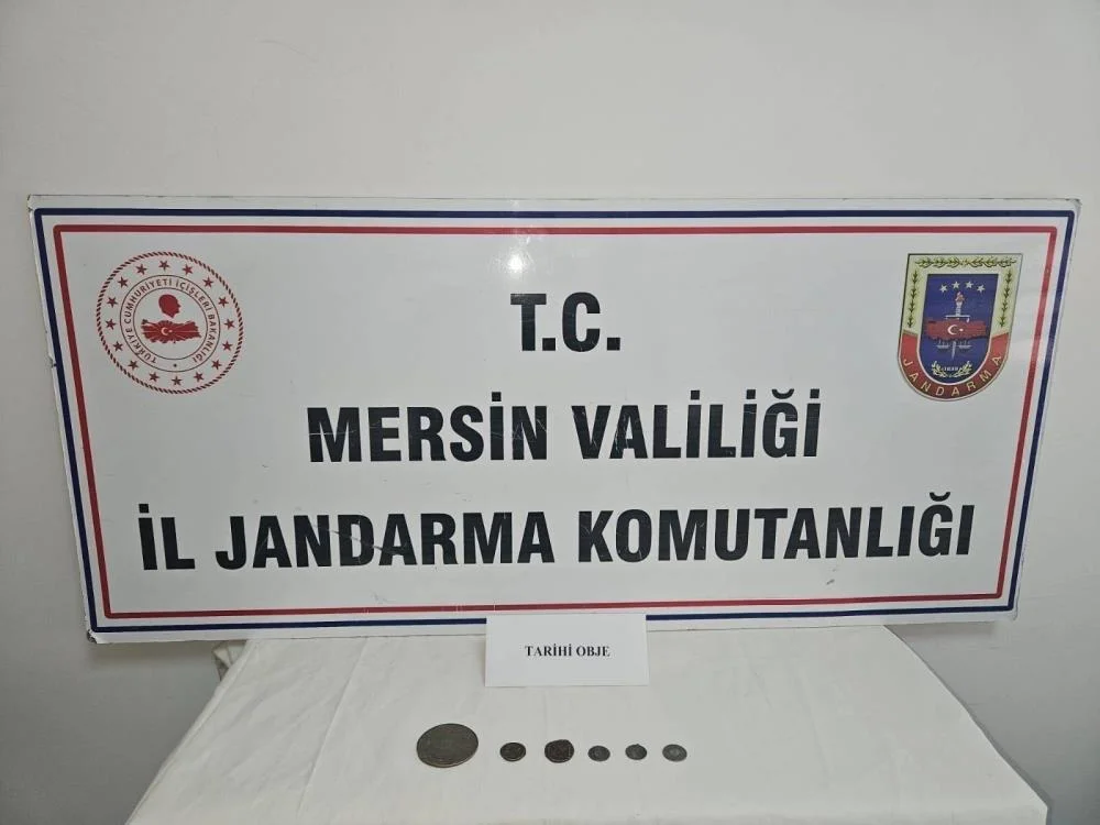 Anamur'da Tarihi eser kaçakçılığı ile ilgili bir şahıs yakalandı