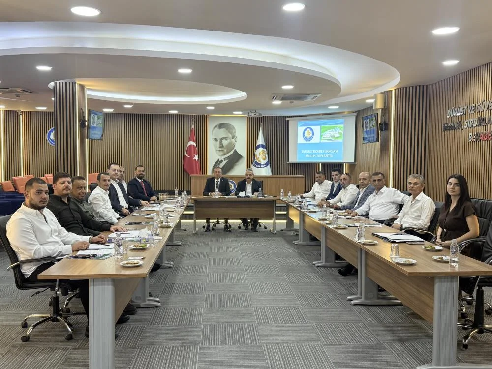 Tarsus Ticaret Borsası'nın yeni yönetimi belli oldu