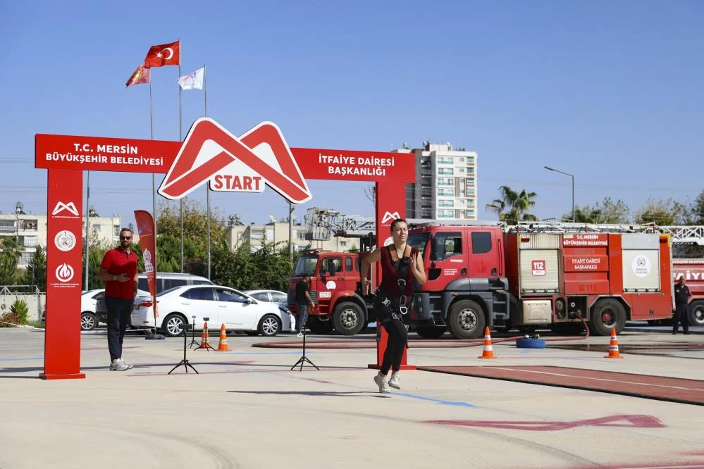 50 itfaiye eri alımı için 250 aday ter döktü