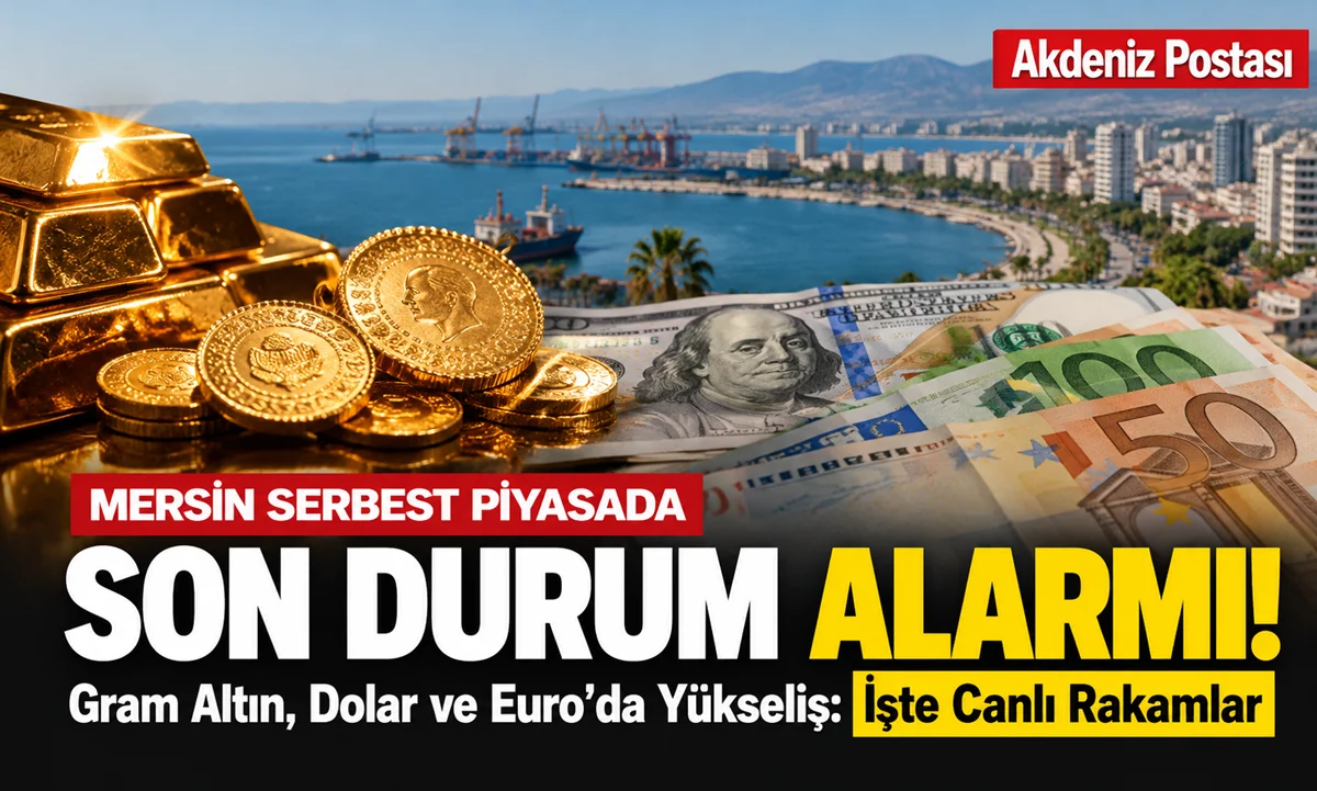 Mersin Serbest Piyasada Son Dakika Alarmı!